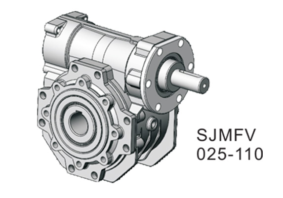 SJMFV 025-110单/双输出轴蜗轮蜗杆减速机